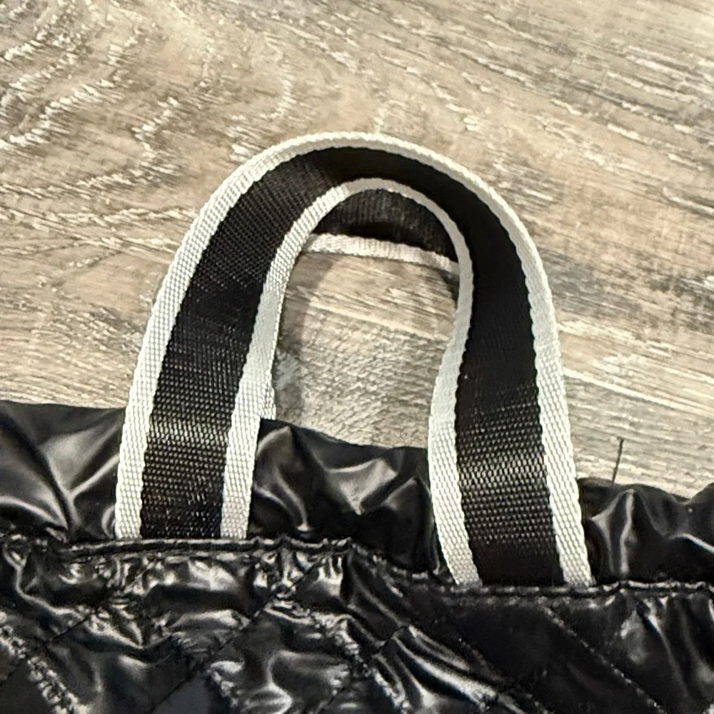 ZYIA Black Quilted Backpack